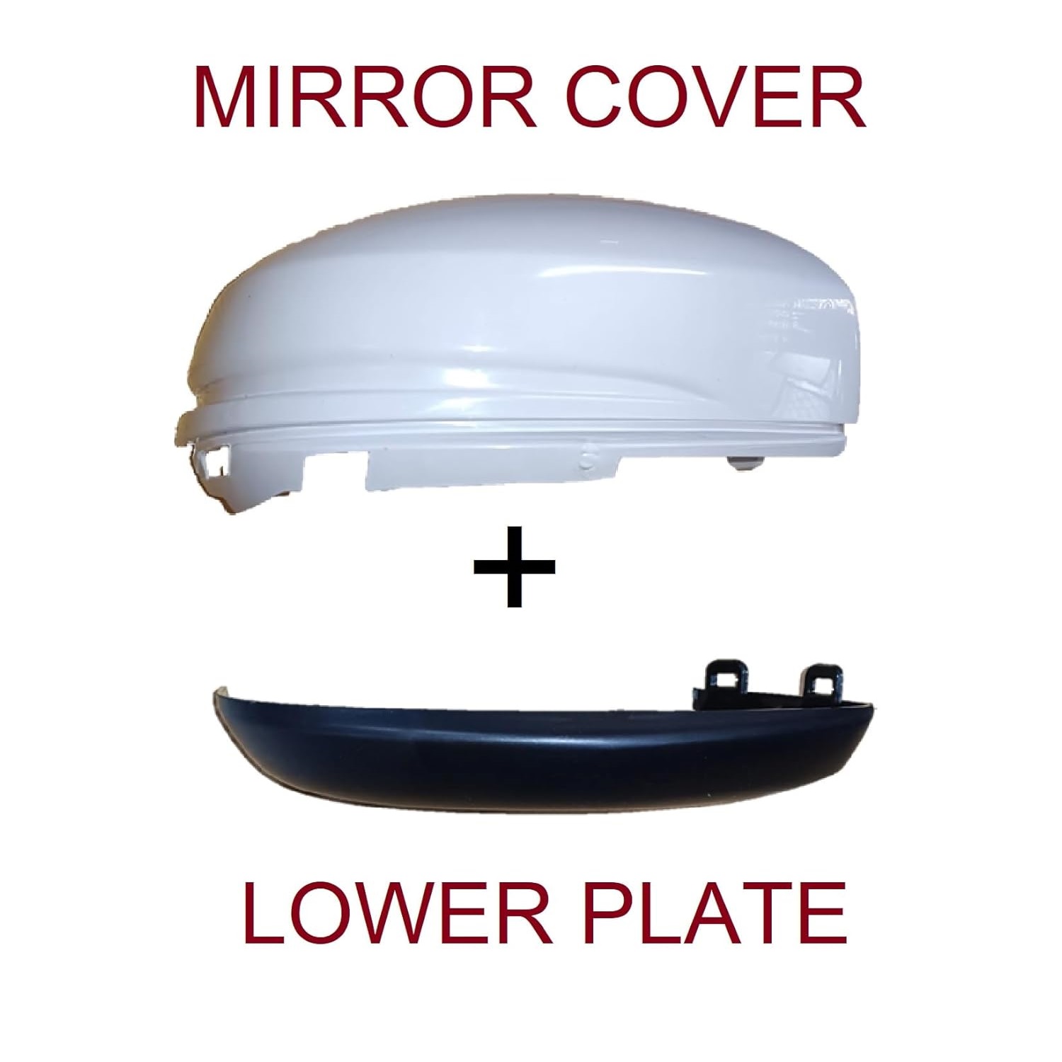 Side Mirror Cover without indicator type compatible with H. Brio 2015-2020 Model -set of 1 (RIGHT DRIVER SIDE)