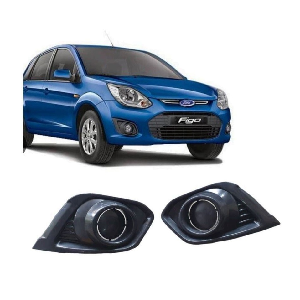 Fog Lamp Cover/Grill O.E Type Compatible With Ford Figo Type 2 ( Set Front Right and Left Side)