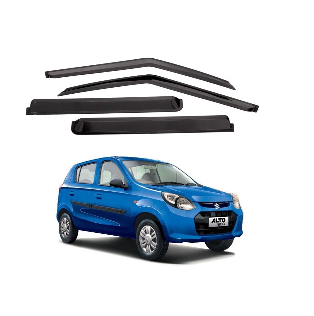 Car Window Rain Door Visor Compatible With Maruti ALTO 800