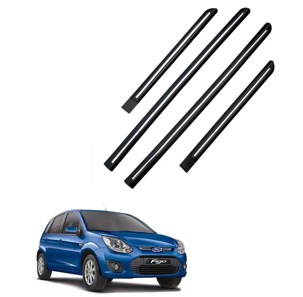 Car Door Protector Side Beading Compatible With FORD FIGO 2010 TO 2015