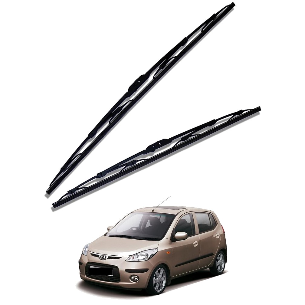 Front Windscreen Replacement Wiper Blades (22'/16') Compatible With Hyundai OLD i10