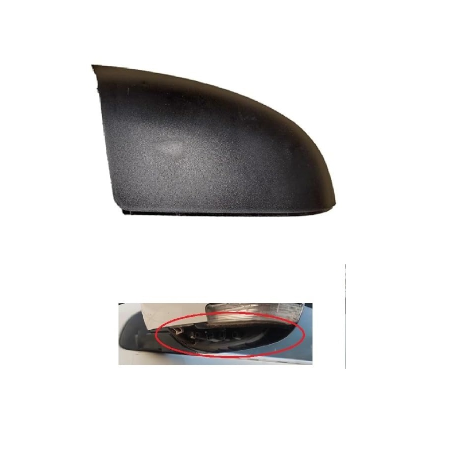 Side View Mirror Lower Cap compatible with Maruti Ciaz 2014-2021 Model Type 2 (LEFT PASSENGER SIDE)