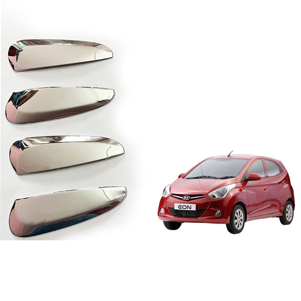 Door Handle Chrome Cover Compatible With Hyundai Eon