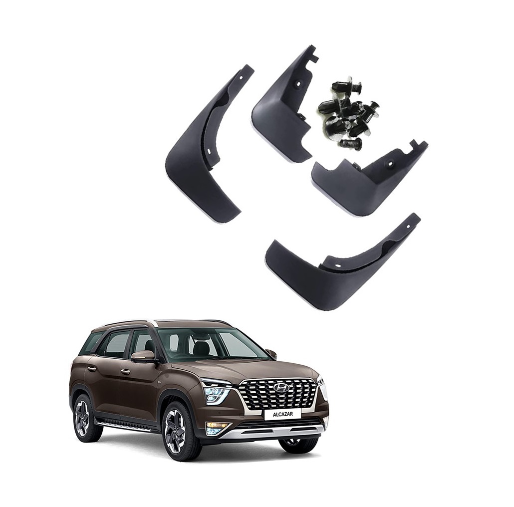 Car Mud Flap/Guard Compatible With Hyundai Alcazar