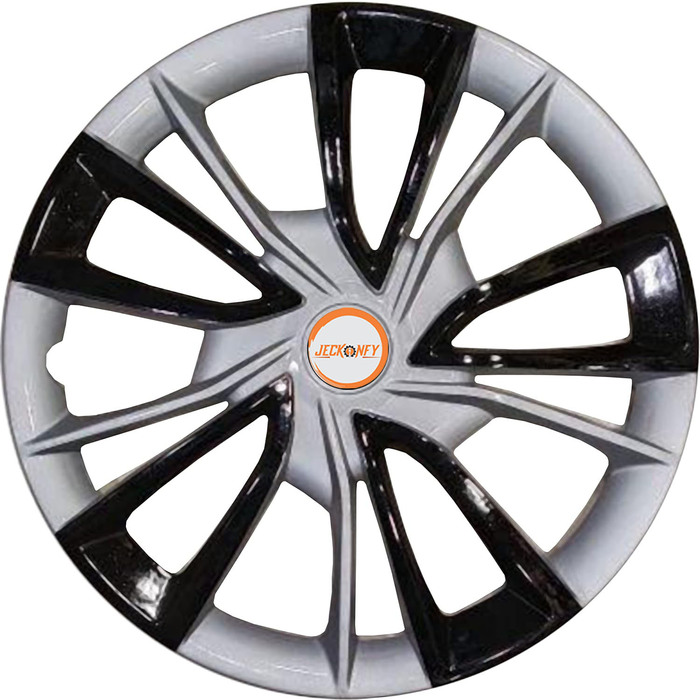 Car Wheel Cover Universal Xuv700 Black And Silver Color Design Available 17'' inches Size Compatible With - R17 INCH Wheel Size