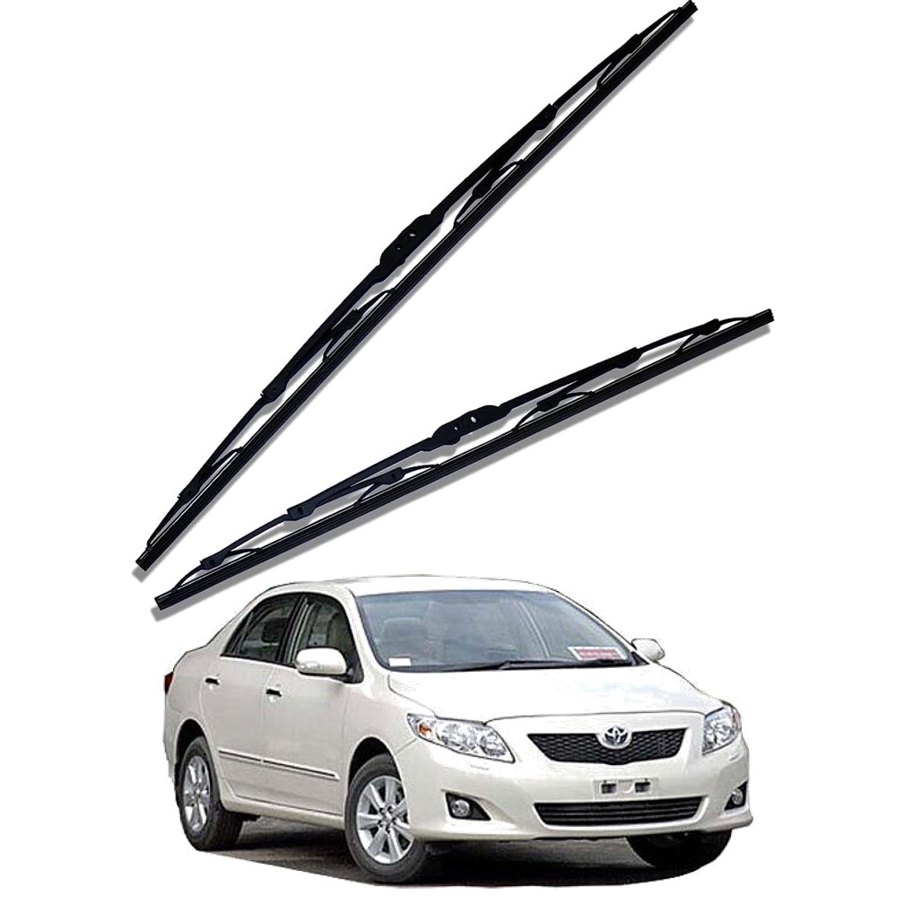 Front Windscreen Replacement Wiper Blades (26'/14') Compatible With TOYOTA COROLLA ALTIS 2008-2011