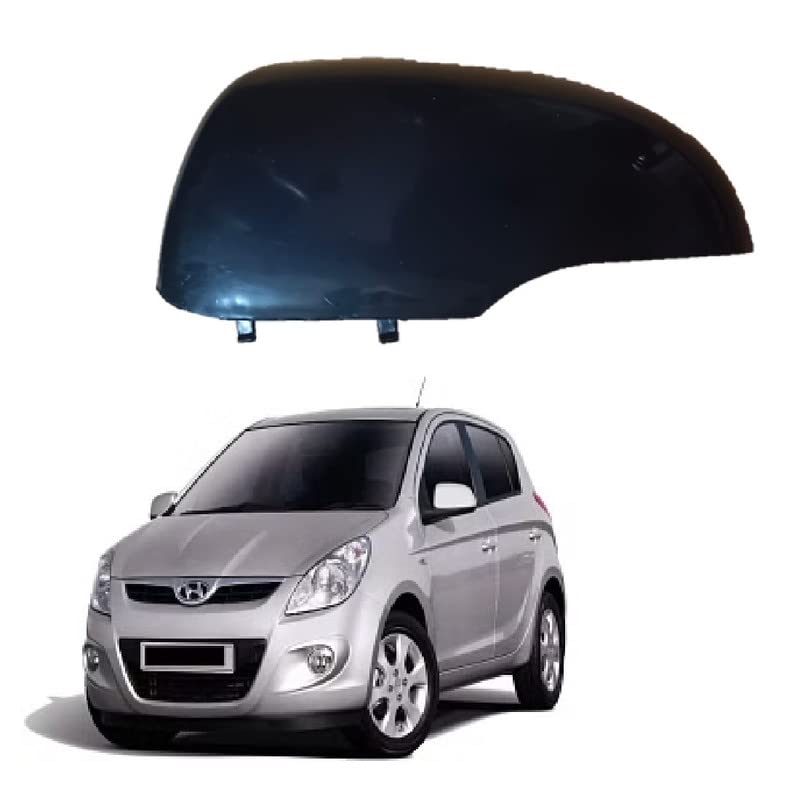 Side Mirror Cover (Indicator Type) for Hyundai i20 2011-2013 Type 2 Model -Black (LEFT PASSENGER SIDE)