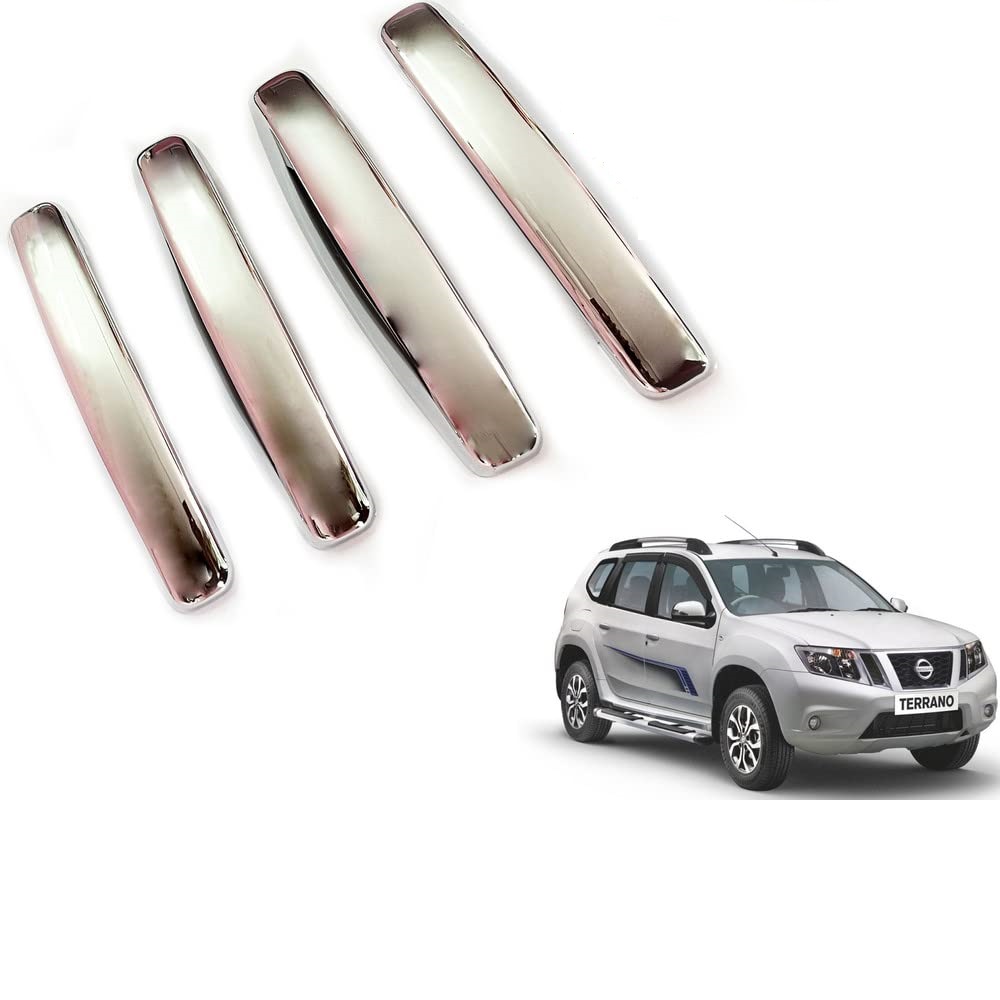 Door Handle Chrome Cover Compatible With Nissan Terrano