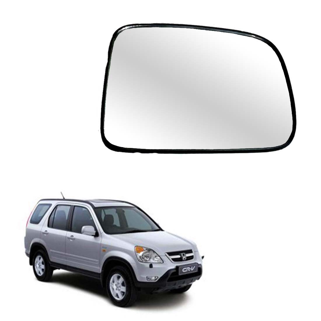 Car Right Side View Mirror Glass For Honda CR-V 2003 To 2006 Model Type-1