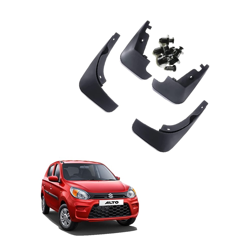 Car Mud Flap/Guard Compatible With Maruti Alto 800 (2019)