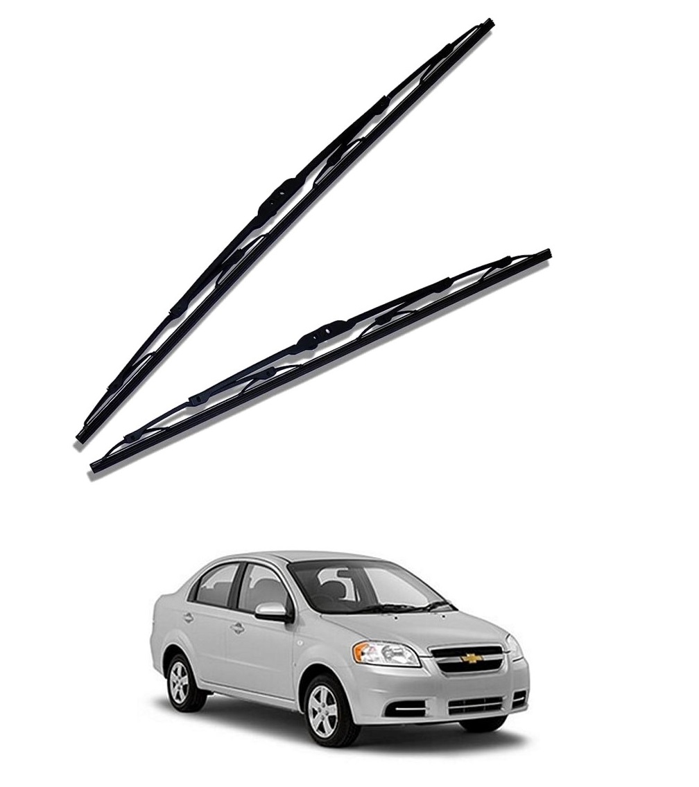 Front Windscreen Replacement Wiper Blades (22'/16') Compatible With Chevrolet AVEO