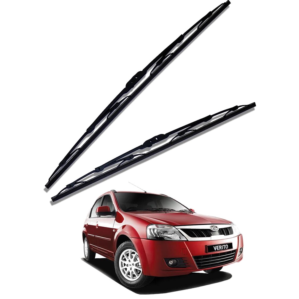 Front Windscreen Replacement Wiper Blades (20'/20') Compatible With Mahindra VERITO