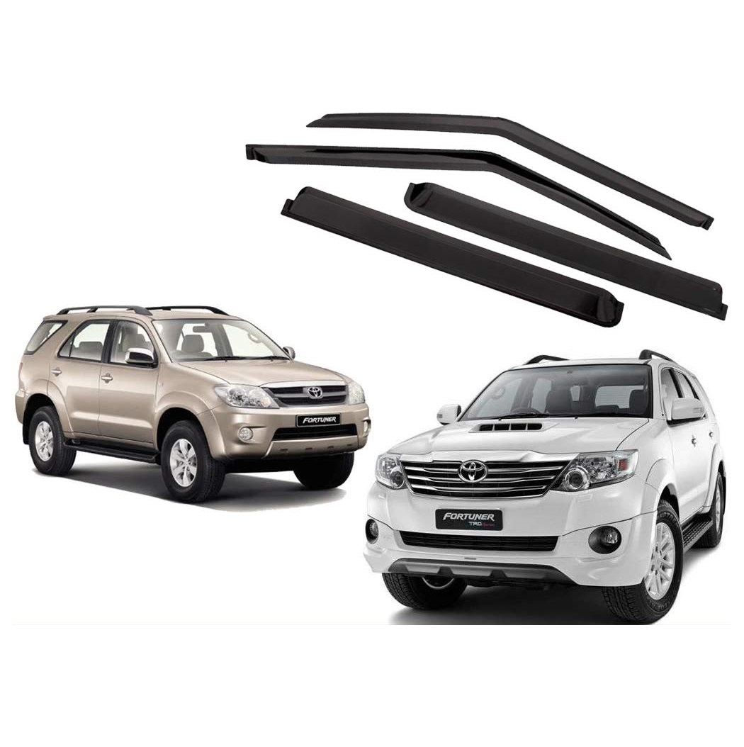 Car Window Rain Door Visor Compatible With Toyota Fortuner Old Model