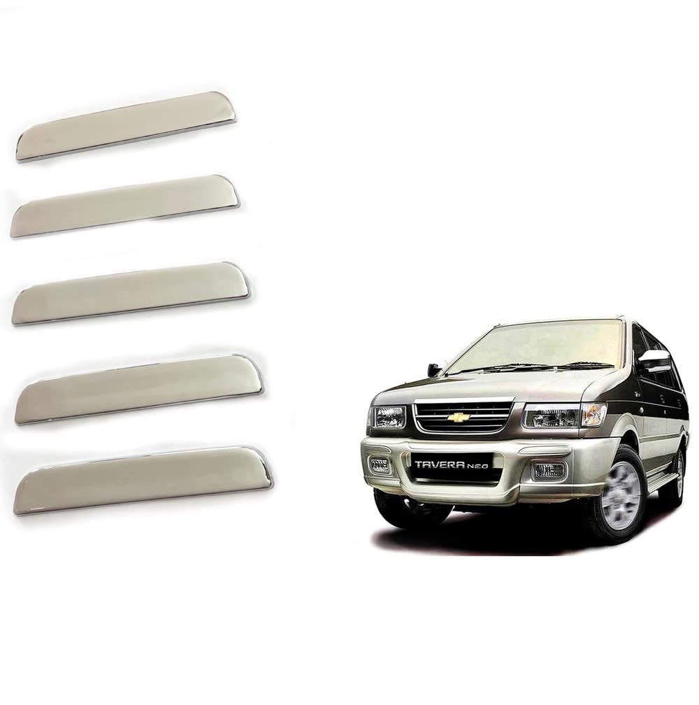 Door Handle Chrome Cover Compatible With Chevrolet Tavera T-1