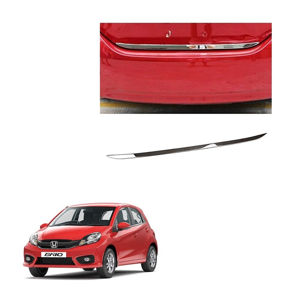 Dicky Chrome Boot Garnish / Dicky Patti Compatible With - HONDA AMAZE BRIO