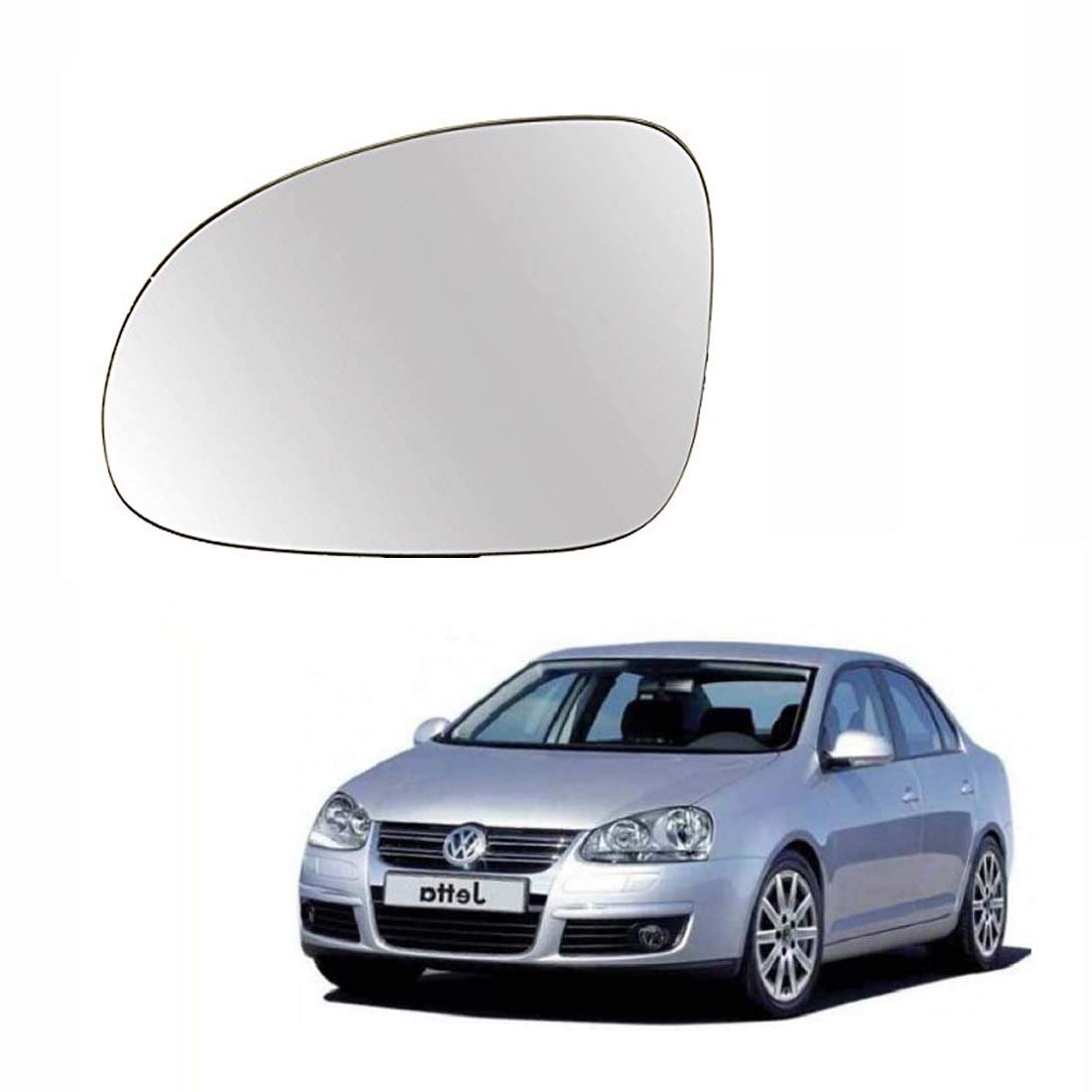 Jetta deals side mirror