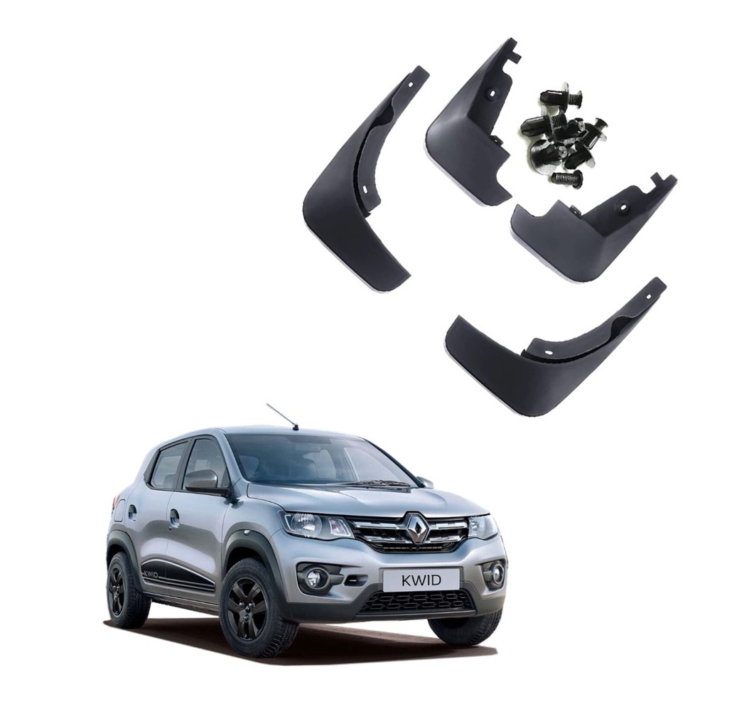 Car Mud Flap/Guard Compatible With Renault Kwid