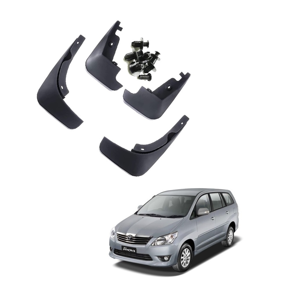 Car Mud Flap/Guard Compatible With Toyota Innova