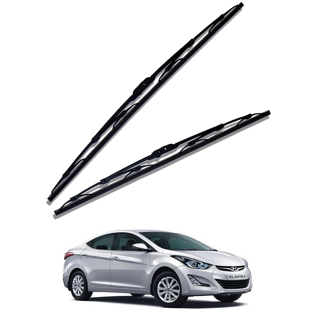 Front Windscreen Replacement Wiper Blades (20'/18') Compatible With Hyundai ELANTRA Fluidic