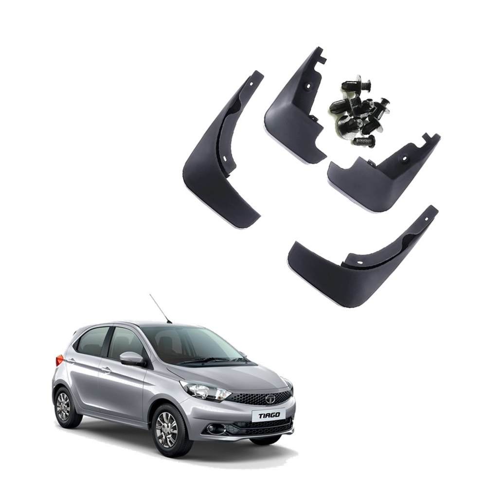 Car Mud Flap/Guard Compatible With Tata Tiago 2016-2020