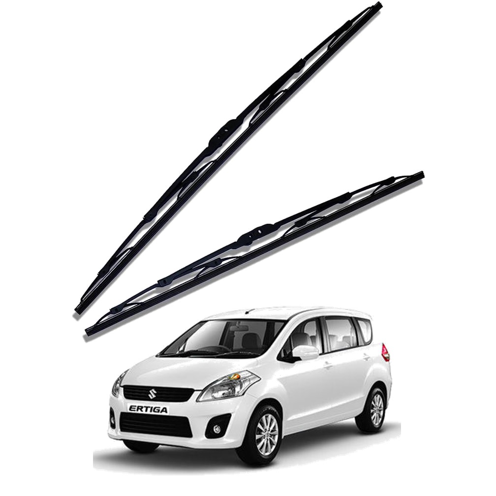 Front Windscreen Replacement Wiper Blades (21'/14') Compatible With Maruti Ertiga 2012-2018