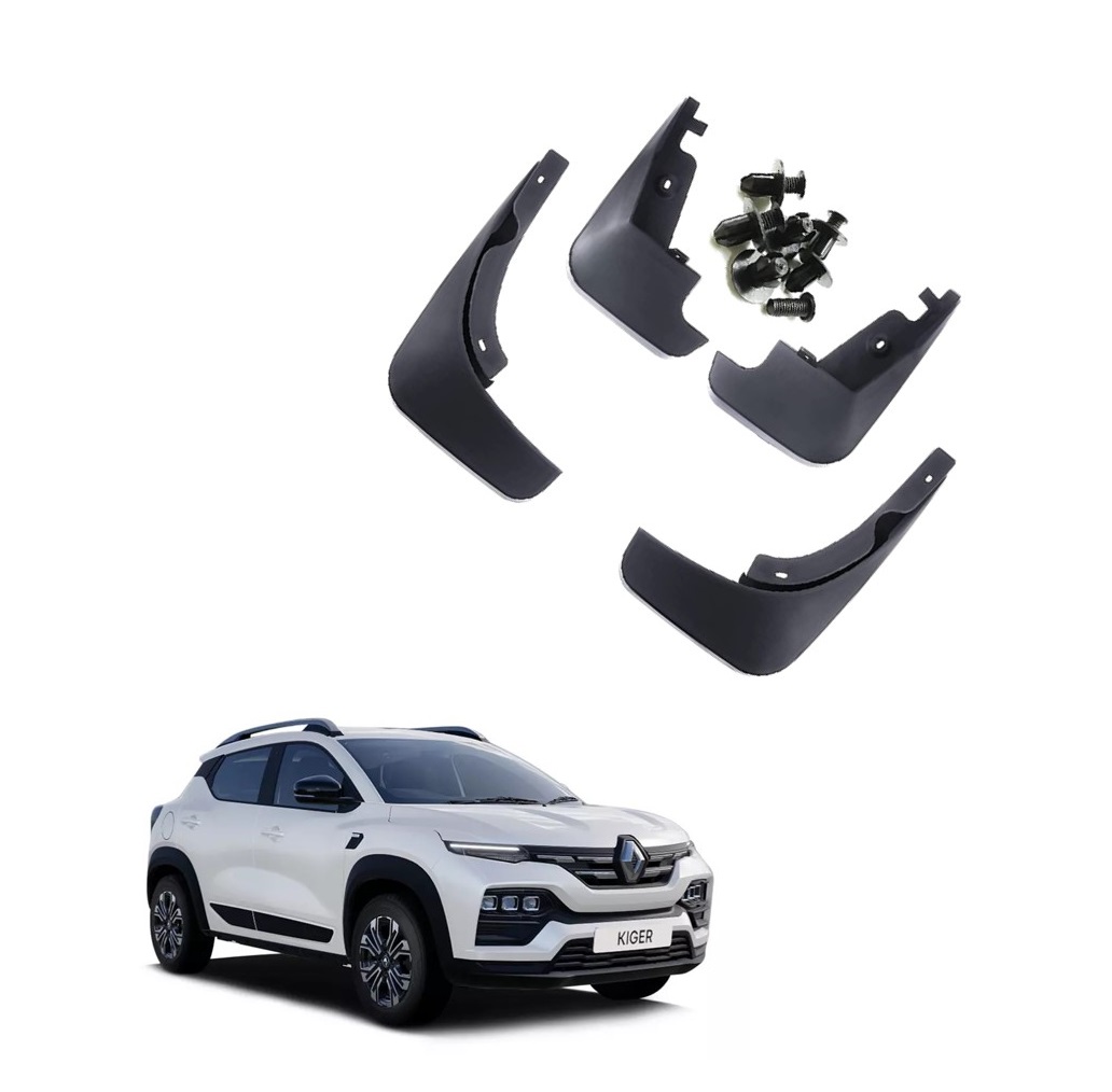 Car Mud Flap/Guard Compatible With Renault Kiger