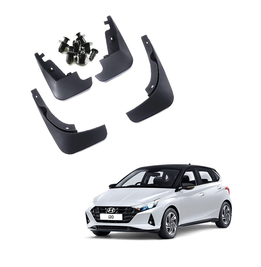 Car Mud Flap/Guard Compatible With Hyundai  i20 2020