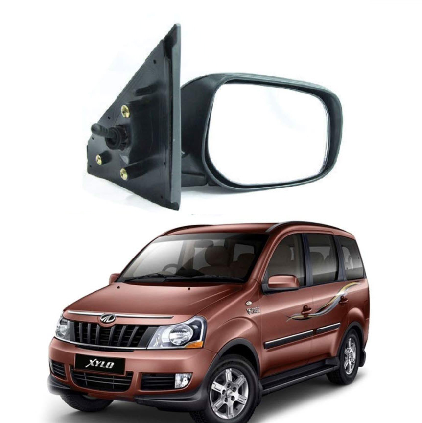 Auto Spare World - RIGHT Side Mirror Assembly For MAHINDRA XYLO