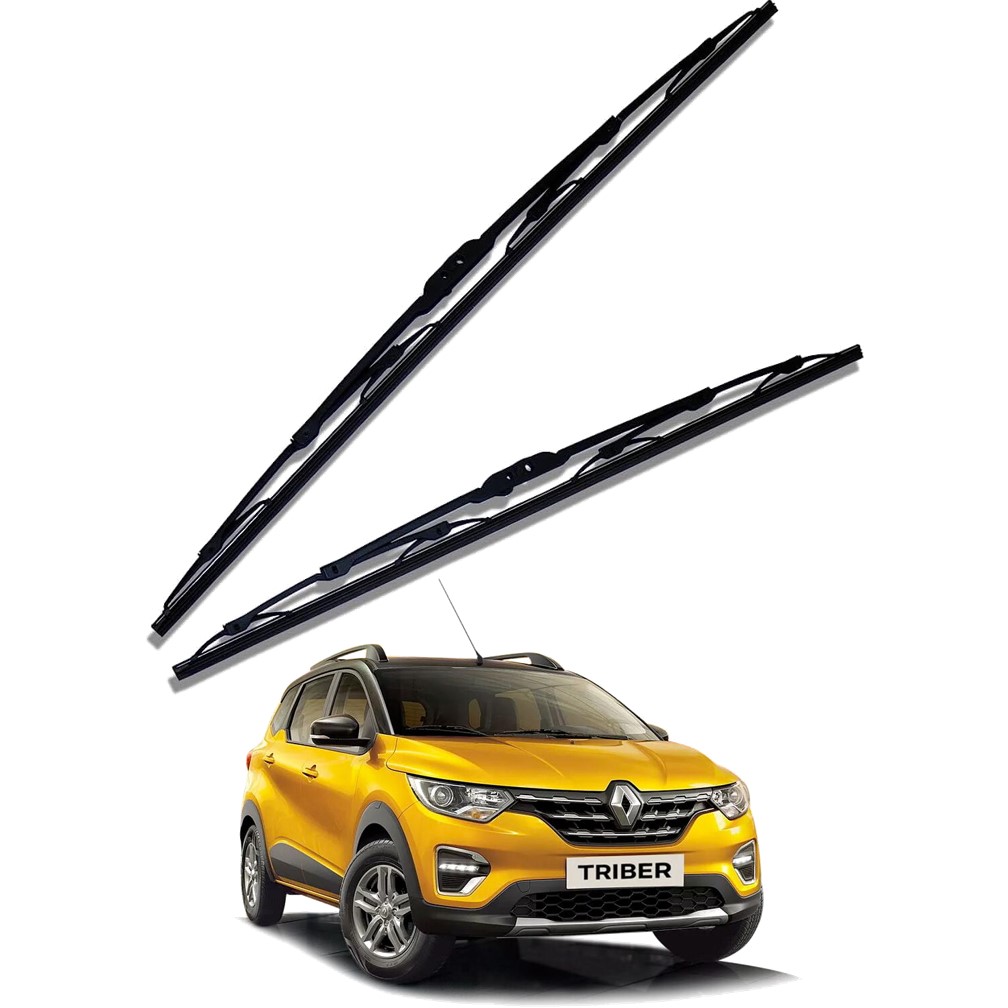 Front Windscreen Replacement Wiper Blades (20'/15') Compatible With Renault Triber 2019