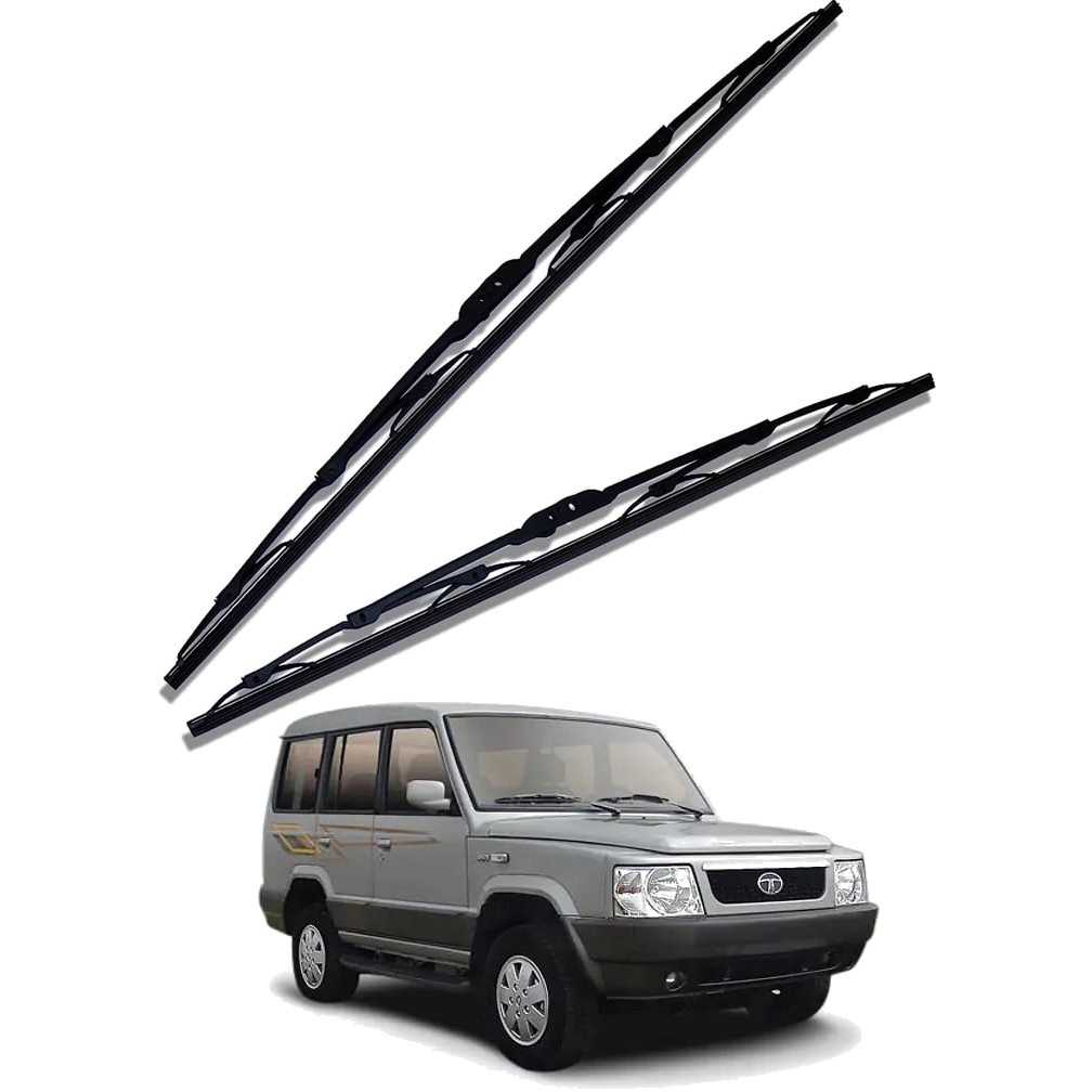 Front Windscreen Replacement Wiper Blades (20'/20') Compatible With TATA SUMO VICTA