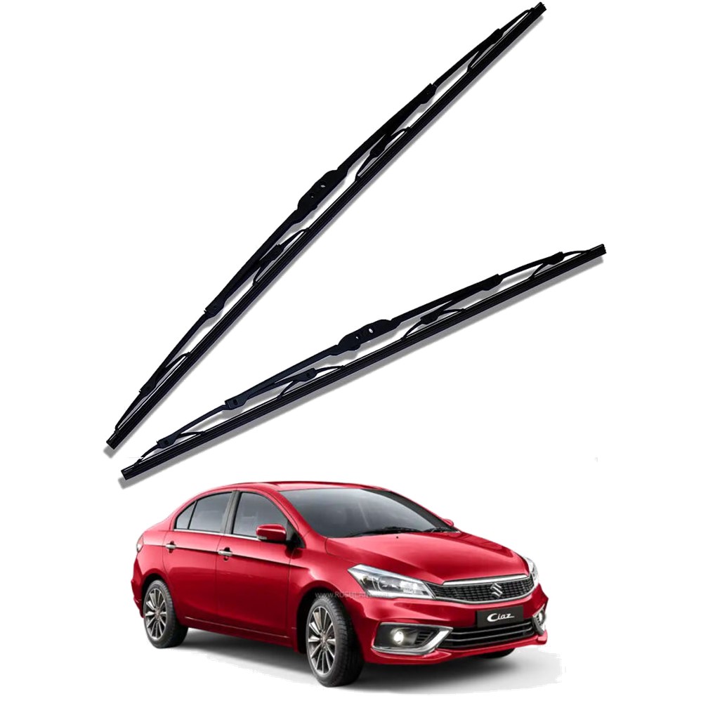 Front Windscreen Replacement Wiper Blades (24'/16') Compatible With Maruti Ciaz 2018