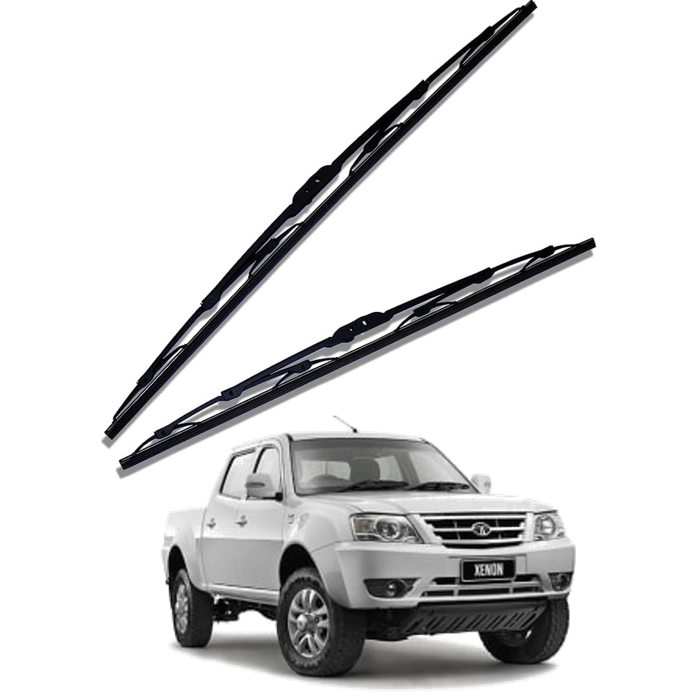 Front Windscreen Replacement Wiper Blades (20'/20') Compatible With TATA TELCOLINE