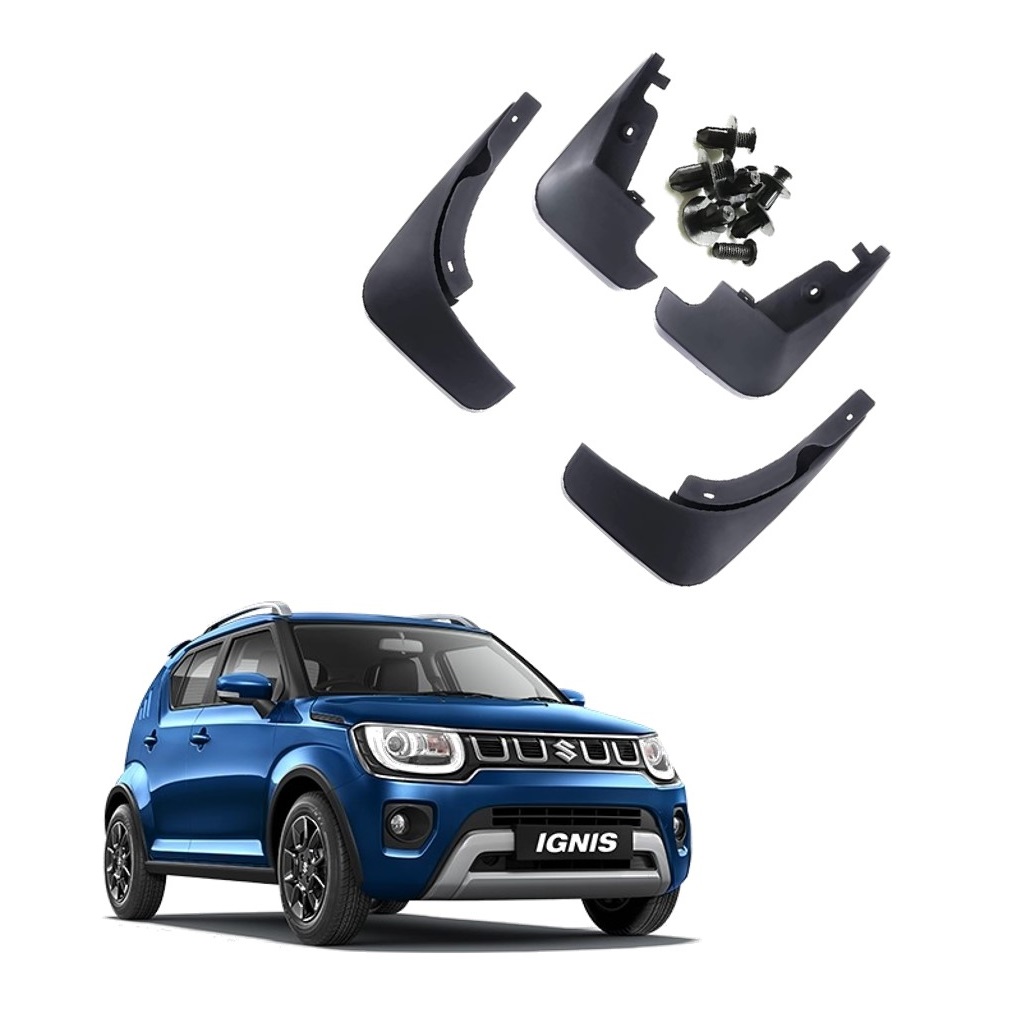 Car Mud Flap/Guard Compatible With Maruti Ignis 2020-2022