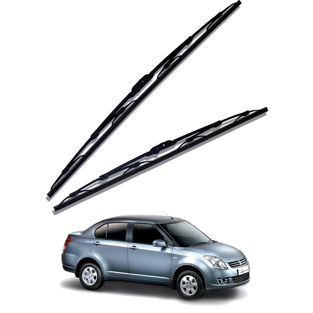 Front Windscreen Replacement Wiper Blades (21'/19') Compatible With Maruti Swift Dzire 2008-2012