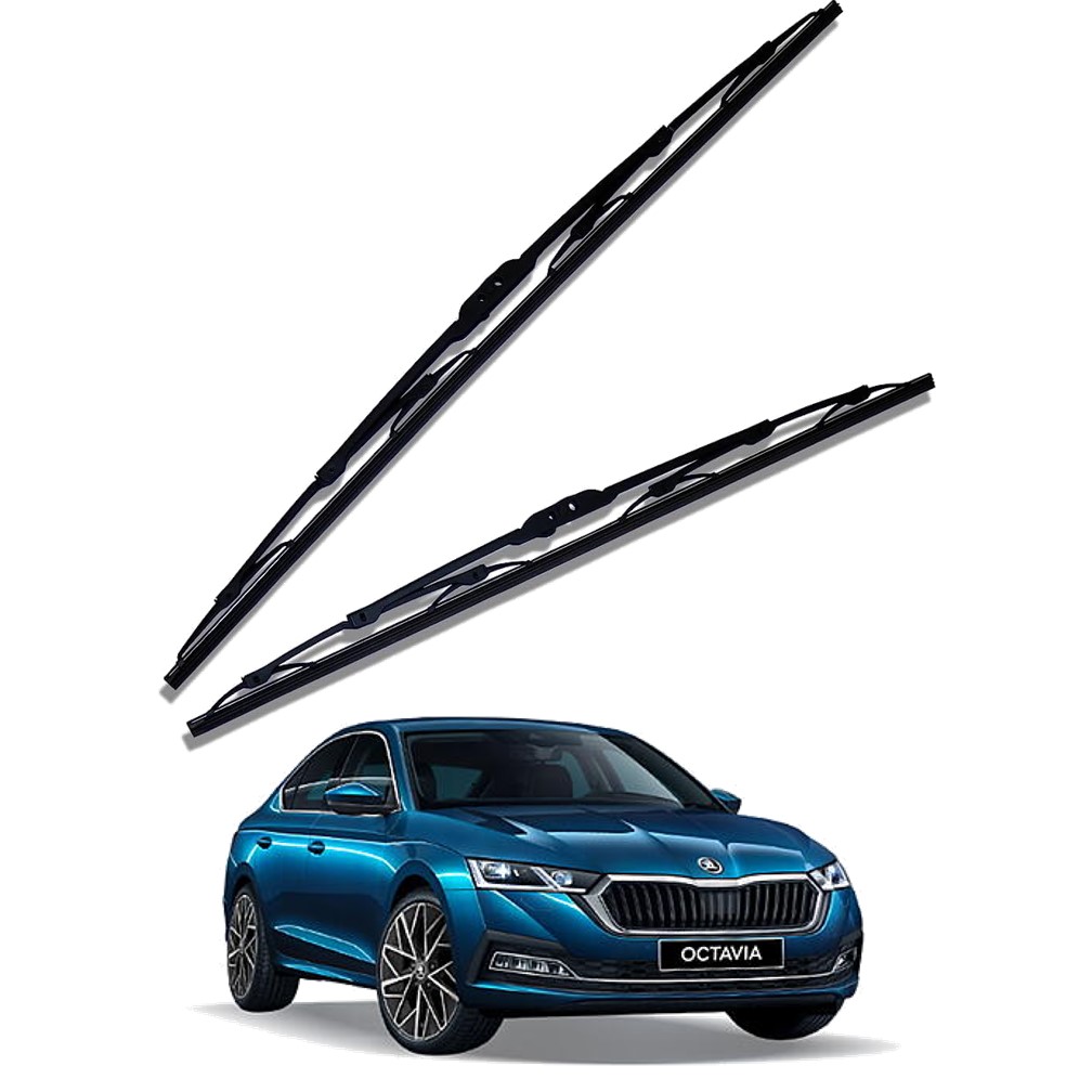 Front Windscreen Replacement Wiper Blades (26'/18') Compatible With SKODA OCTAVIA 2021