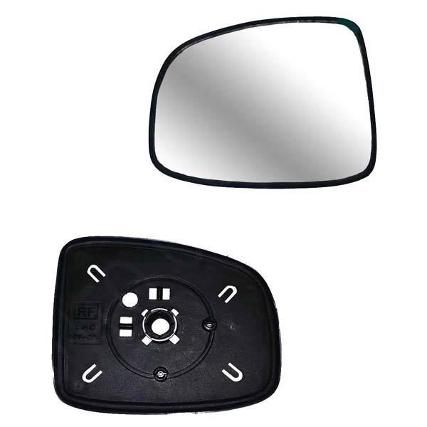 Car Left Side View Mirror Glass For Honda Amaze 2013 To 2018 Model Type-2