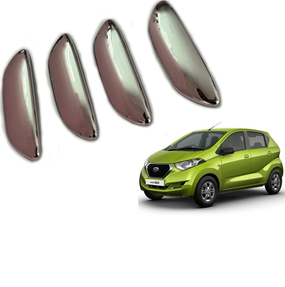 Door Handle Chrome Cover Compatible With Datsun Redi Go