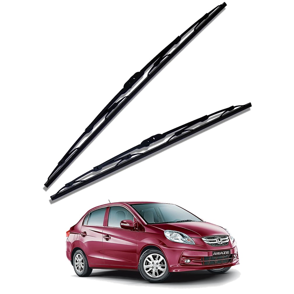 Front Windscreen Replacement Wiper Blades (22'/13') Compatible With Honda Amaze 