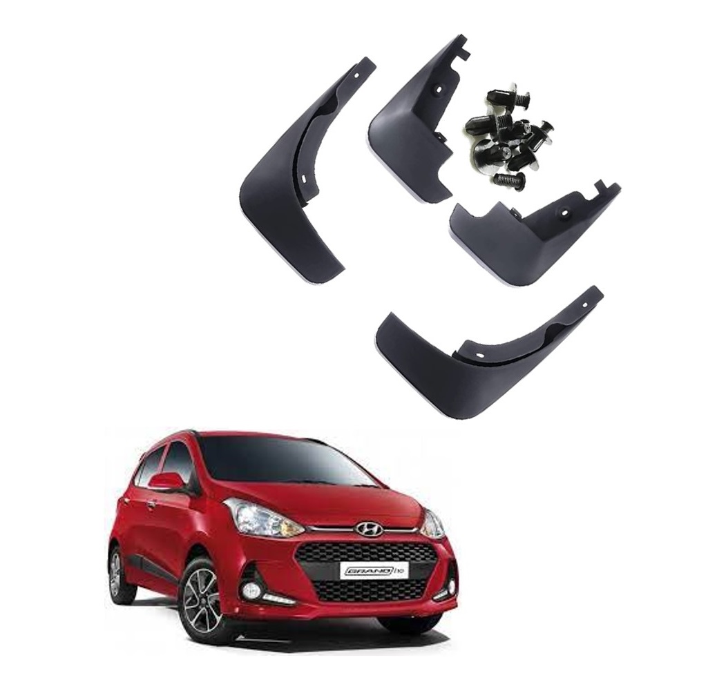 Car Mud Flap/Guard Compatible With Hyundai Grand i10