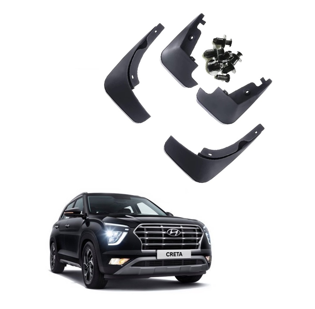 Car Mud Flap/Guard Compatible With Hyundai Creta 2020-2023