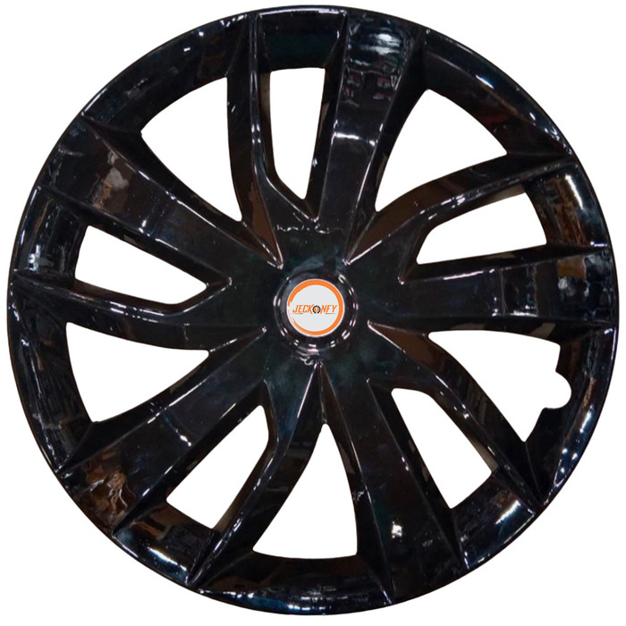 Car Wheel Cover Universal Scorpio Classic Black Color Design Available 17'' inches Size Compatible With - R17 INCH Wheel Size