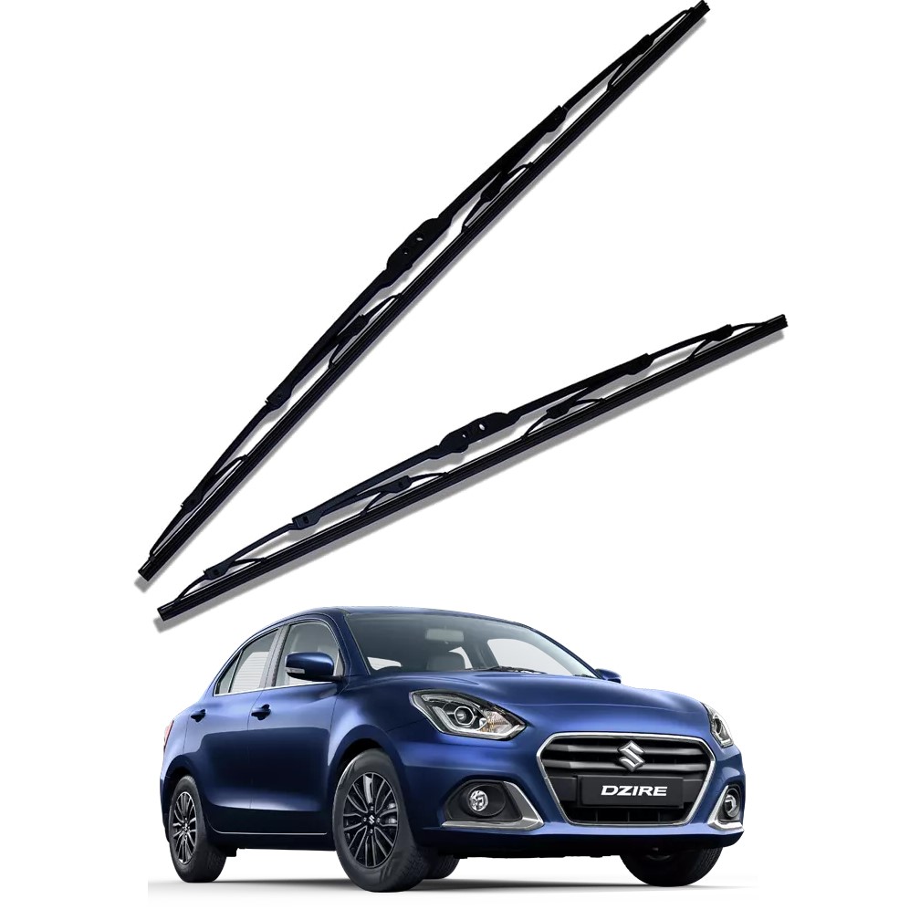 Front Windscreen Replacement Wiper Blades (21'/17') Compatible With Maruti Swift Dzire 2020