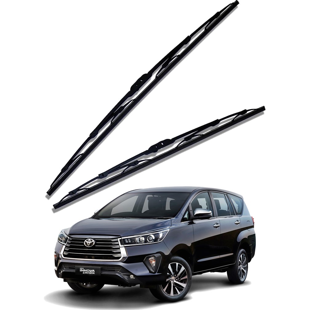 Front Windscreen Replacement Wiper Blades (26'/16') Compatible With TOYOTA INNOVA CRYSTA 2021