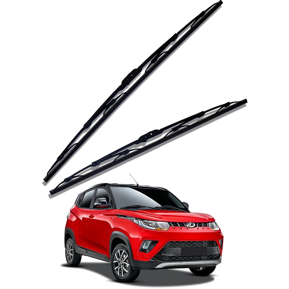 Front Windscreen Replacement Wiper Blades (20'/18') Compatible With Mahindra KUV100