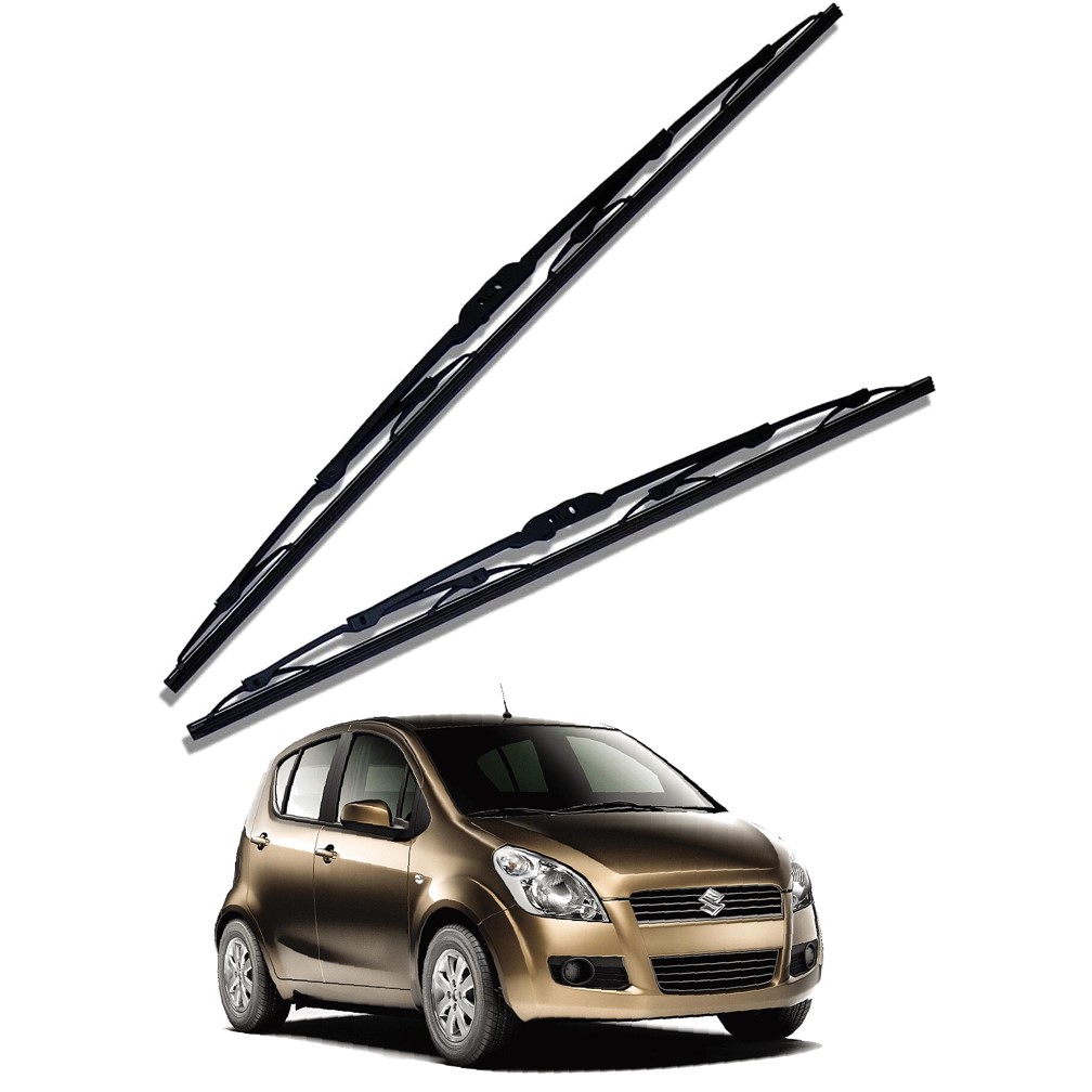 Front Windscreen Replacement Wiper Blades (22'/16') Compatible With Maruti Ritz 2009-2012