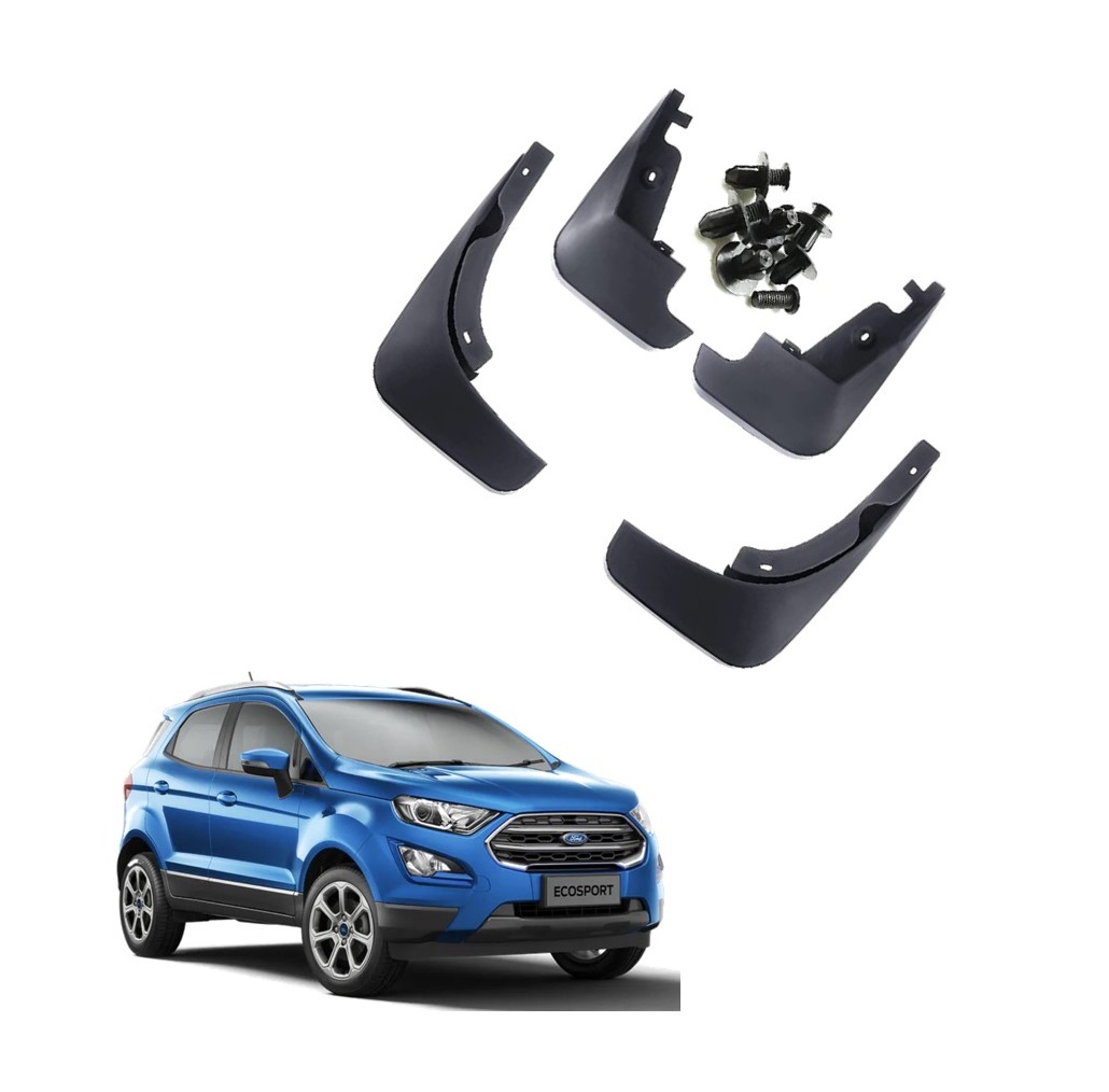 Car Mud Flap/Guard Compatible With Ford  Ecosport