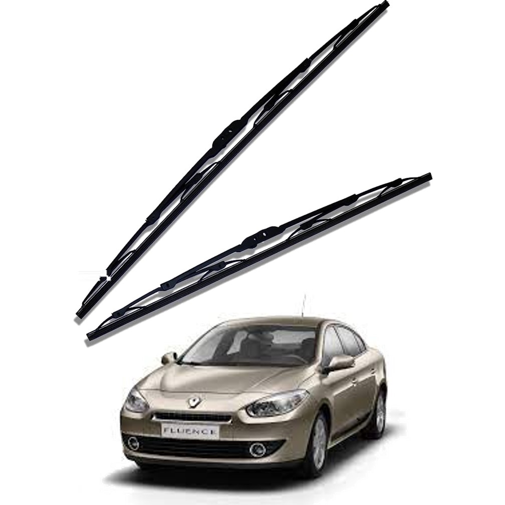 Front Windscreen Replacement Wiper Blades (24'/16') Compatible With Renault Fluence 2010-2017