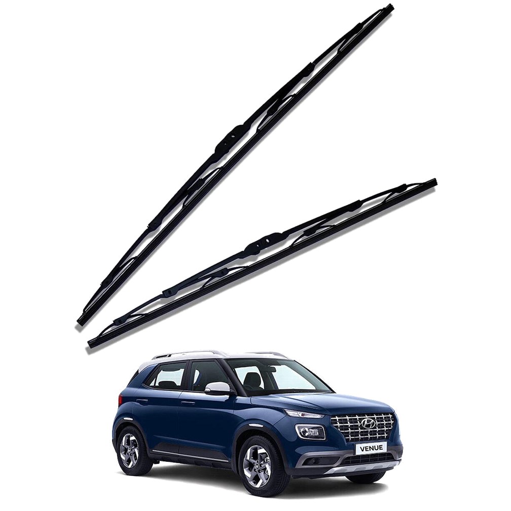 Front Windscreen Replacement Wiper Blades (24'/18') Compatible With Hyundai Venue 2019-2022