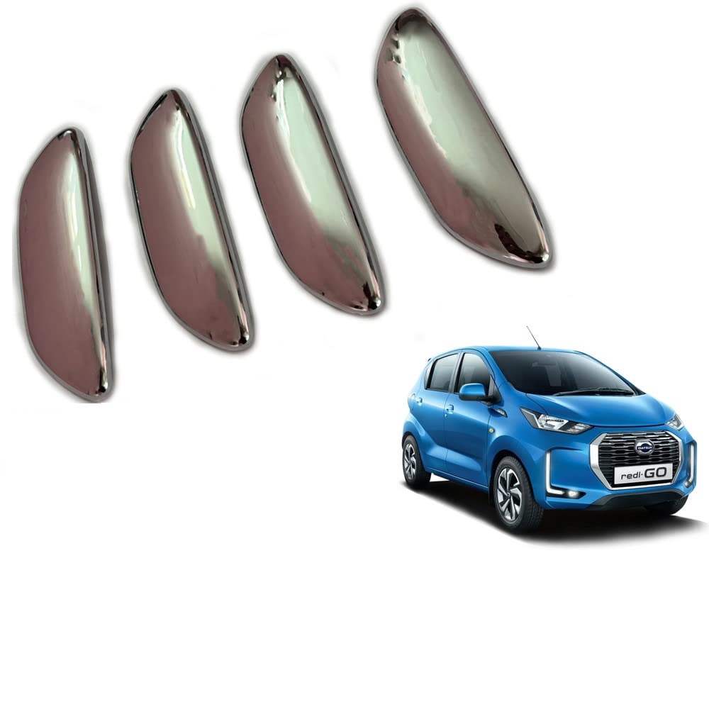 Door Handle Chrome Cover Compatible With Datsun Redi Go 2020