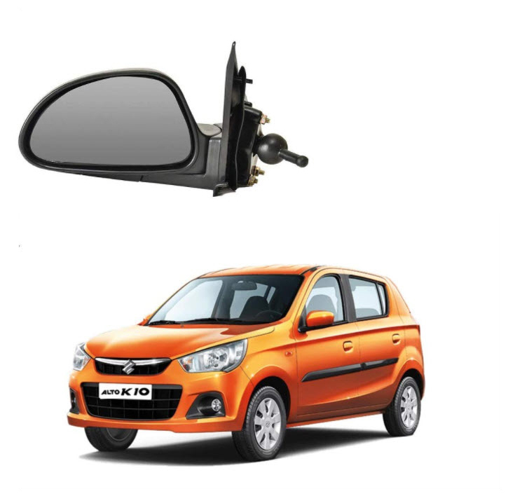 Auto Spare World - LEFT Side Mirror Assembly For ALTO K10